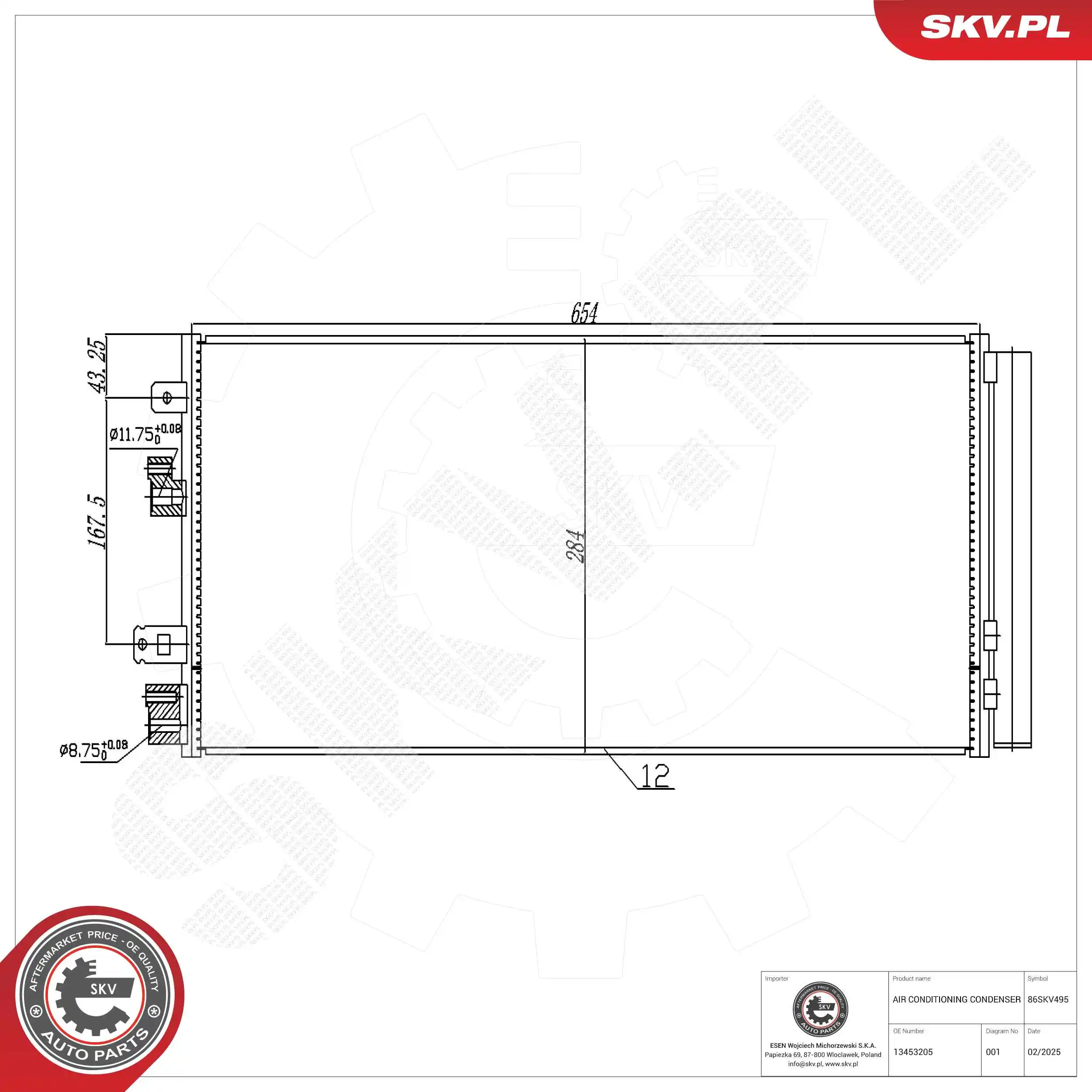 Condenser, air conditioning